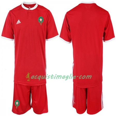 Divisa di Calcio Marocco Bambino Prima Mondiali 2018